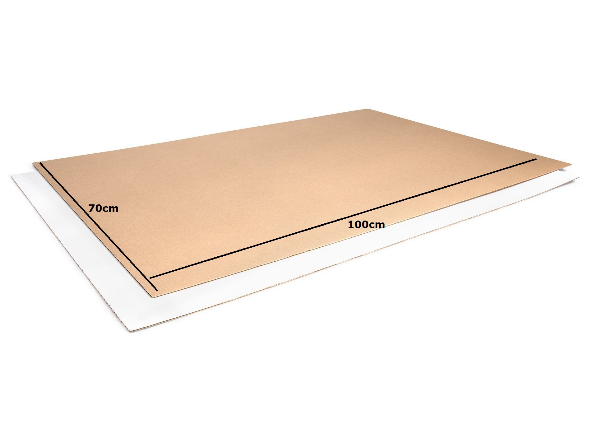 5 MM OLUKLU MUKAVVA 70X100 BEYAZ 10 LU PAKET