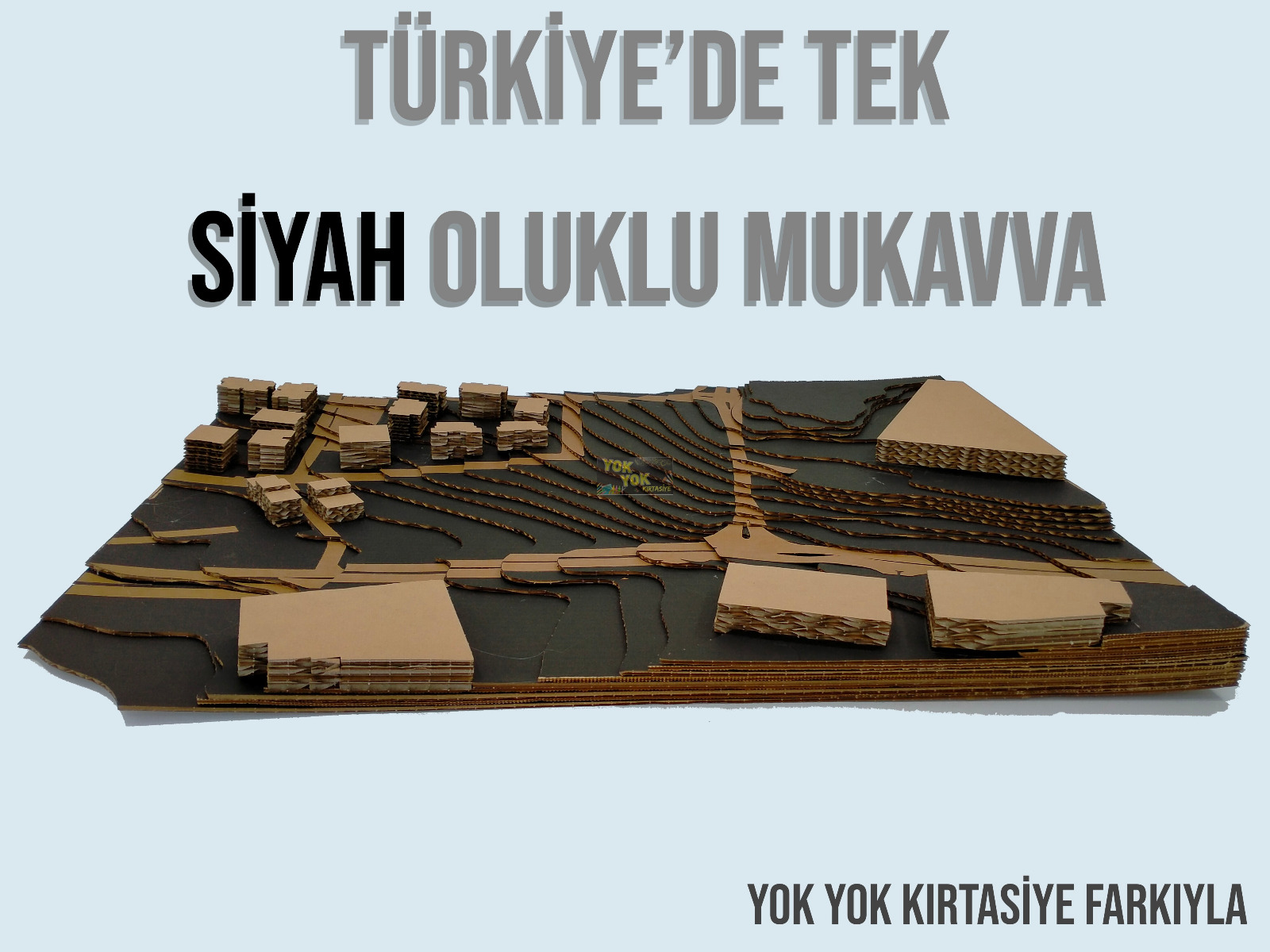 2 MM SİYAH OLUKLU MUKAVVA 70X100 ÜCRETSİZ KARGO 10 LU PAKET
