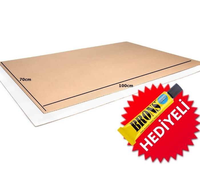 5 MM OLUKLU MUKAVVA BEYAZ 70X100 HEDİYELİ 5 Lİ PAKET