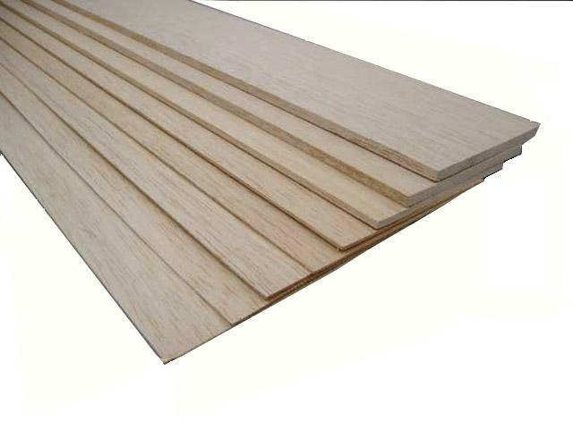 10 CM X 50 CM BALSA LEVHA 2 MM
