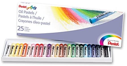 PENTEL 25 Lİ YAĞLI PASTEL BOYA
