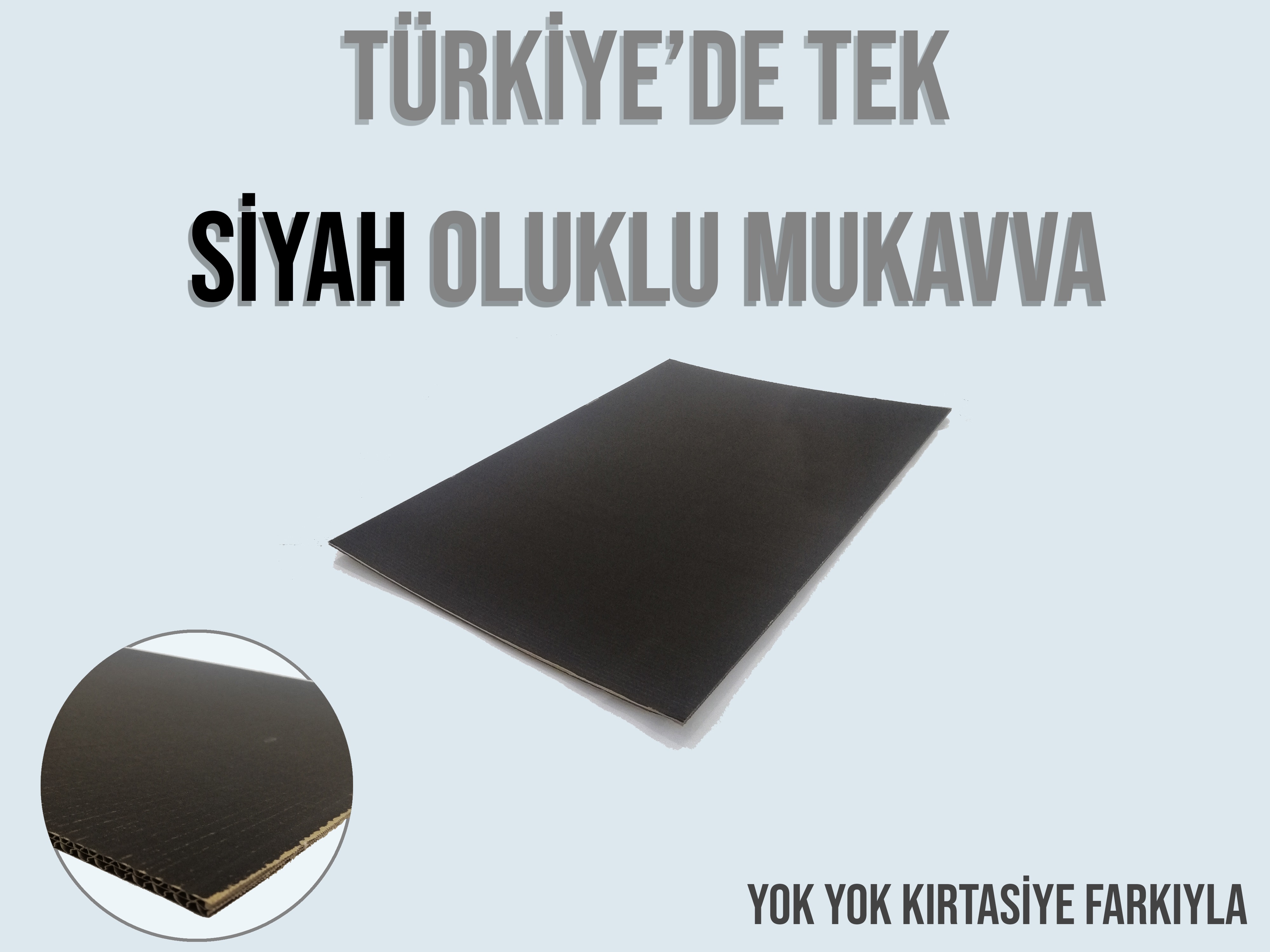 5 MM SİYAH OLUKLU MUKAVVA 70X100 ÜCRETSİZ KARGO 10 LU PAKET