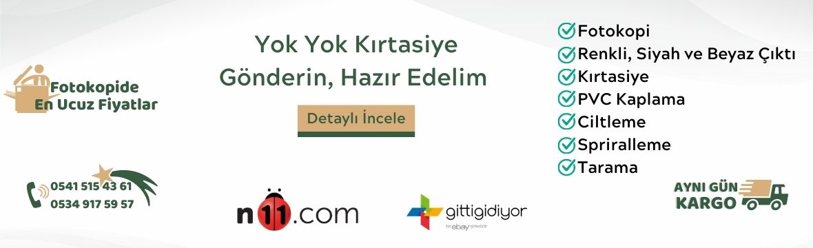 YokYok Kırtasiye promo